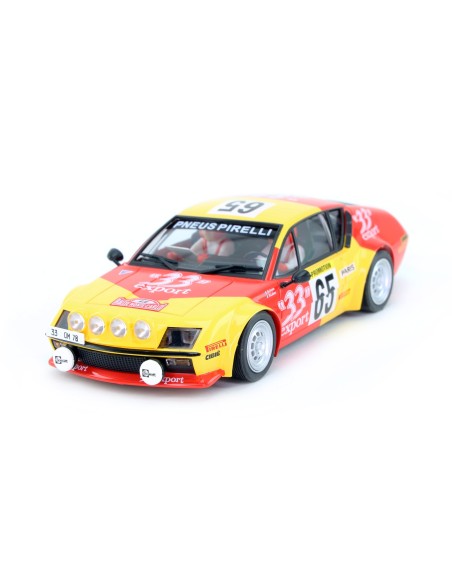 Alpine A310 51110 33 Export Rally Montecarlo 1984 Avant Slot