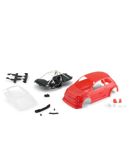 ABARTH 500 BODY KIT ROJO
