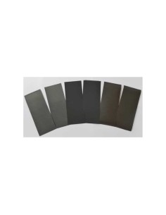 Papel lija fina para plastico, resina y metal 6 unidades 400 - 600 -1000