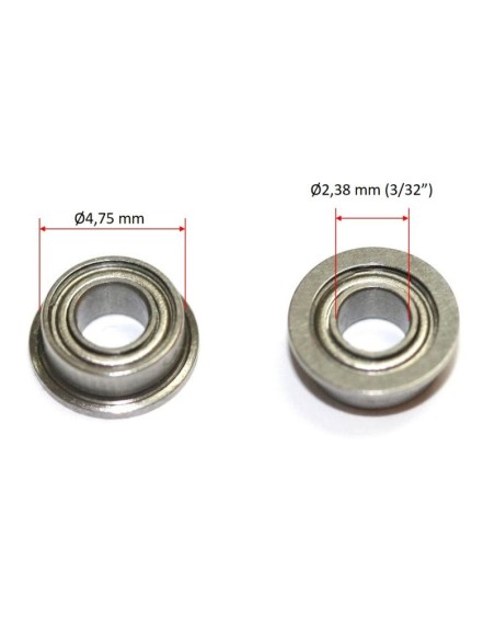 Rodamiento de bolas eje de 2,38 mm. (3/32'')