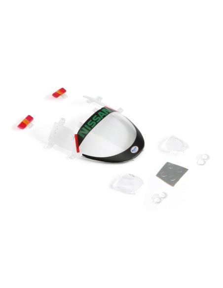 Despiece carroceria Nissan R89C Cristales+faros