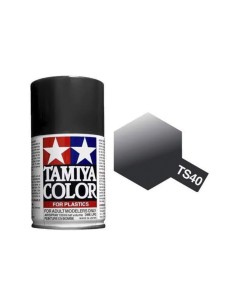 Tamiya TA85040 Pintura Spray 100ml. Negro Metalizado Tamiya TS-40