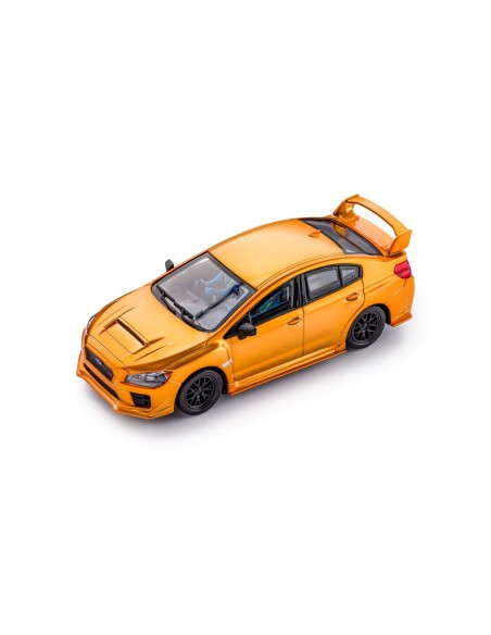 Subaru WRX STI orange