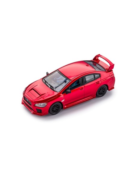 Subaru WRX STI red
