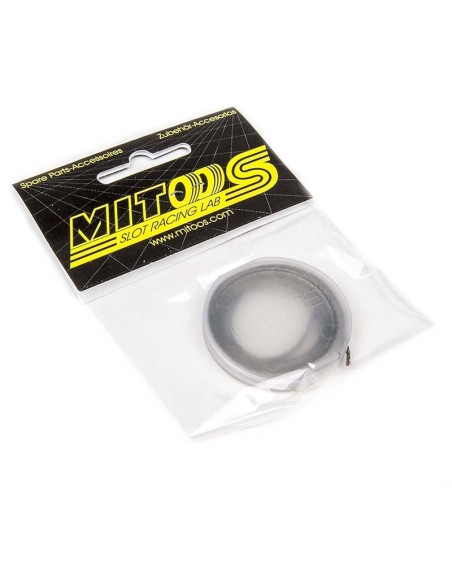 Dispensador + 1m trencilla plata