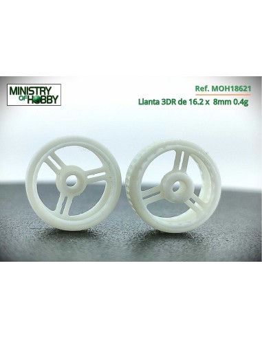 Llanta 3DR 16,2x8mm para eje 2,38"