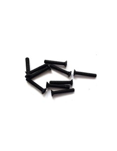 10 x Tornillos conicos Phillips NEGRO M2 x 12mm