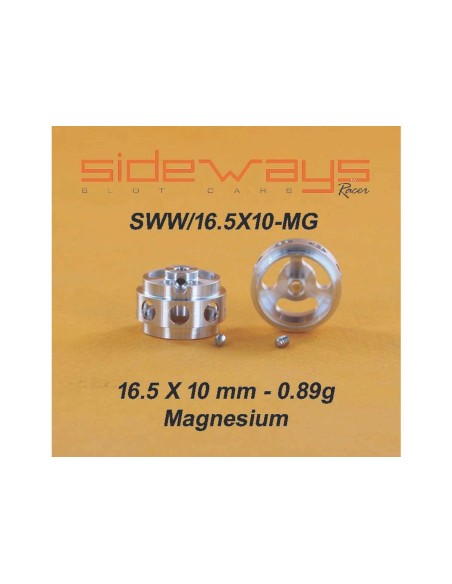 Llantas Magnesio 16,5x10mm Aligeradas para eje 2,3