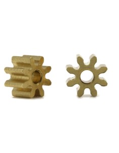 Piñón 8d. M50 Latón para Eje Motor 1.5mm. diam. 5.