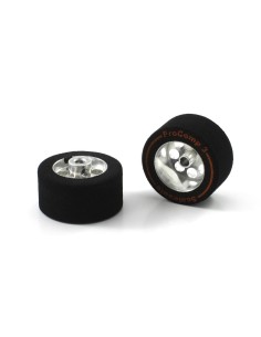 Rueda Esp. 25.5x13mm Procomp-3 para Eje 3mm. Llanta en Aluminio ø17mm.