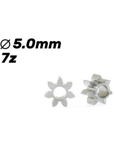 Piñón 7d. M50 acero para eje 2mm ø5,0mm x 2mm