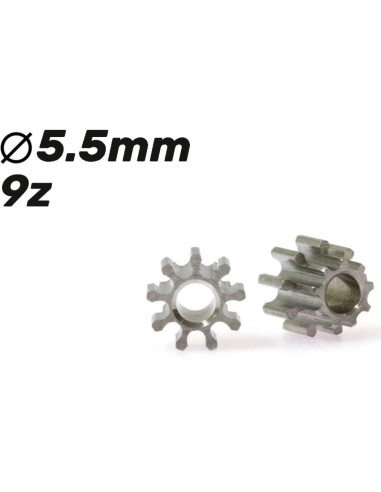 Piñón 8d. M50 acero para eje 2mm ø5,0mm x 2mm