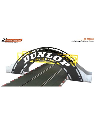 Puente dunlop para 2 carriles . 380mm