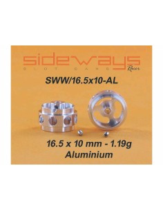 Llantas Aluminio 16,5x10mm Aligeradas para eje 2,3