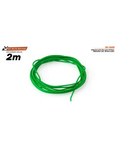 Cable silicona 0.9mm 2m. Color verde