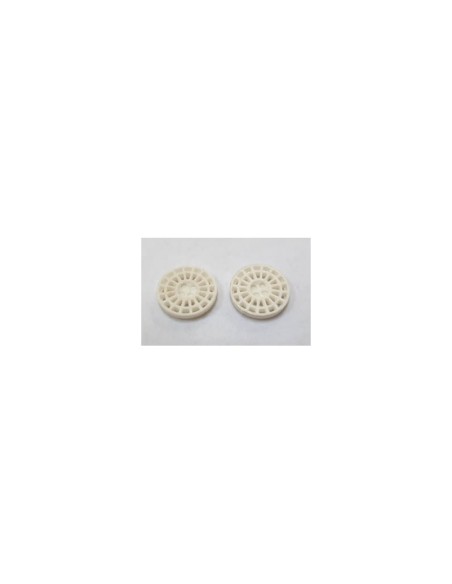 Tapacubos Integrale 15,8mm White (comp. Scaleauto)