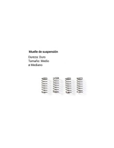 Muelle suspension duro - medio ø mediano