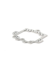 Sub-Chasis Trasero Motor Largo SC8003 GT3 en Acero de 1.2mm Aligerado.