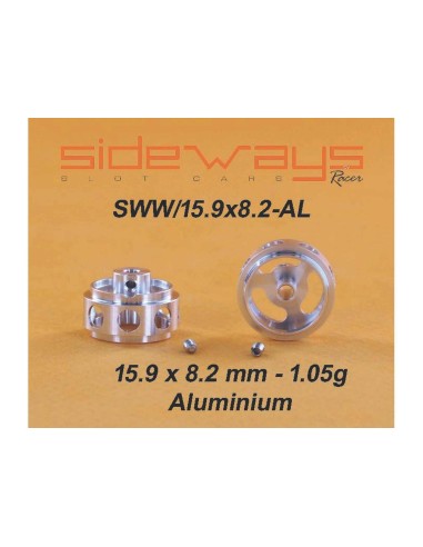 Llantas Aluminio 15,9x8,2mm Aligeradas para eje 2