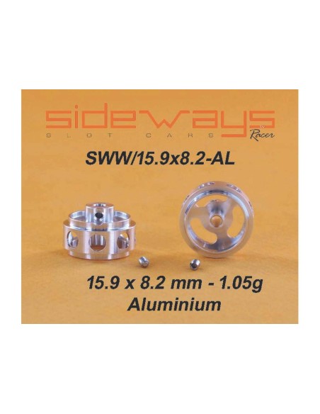 Llantas Aluminio 15,9x8,2mm Aligeradas para eje 2