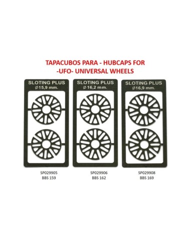 Tapacubos completo sin pintar -Le Mans-