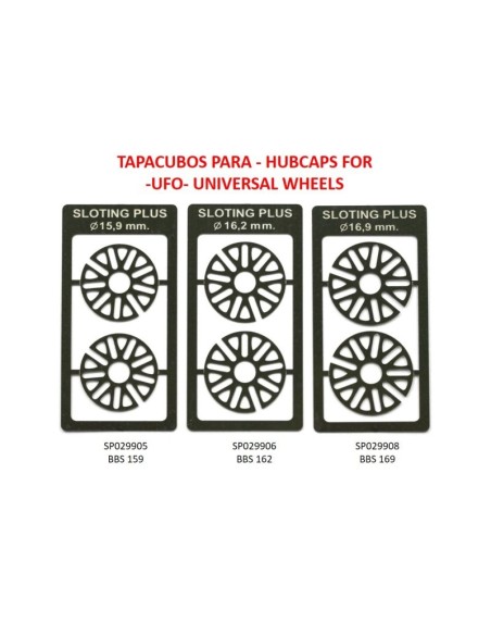 Tapacubos completo sin pintar -Le Mans-