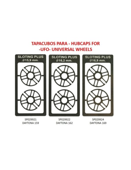 Tapacubos DAYTONA 162