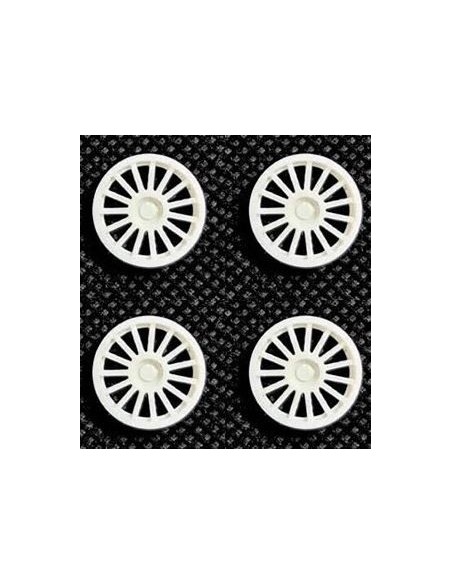 Tapacubos Integrale 15,8mm White (comp. Scaleauto)