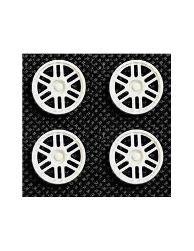 Tapacubos Integrale 15,8mm White (comp. Scaleauto)