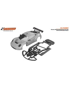 Chasis 3DP B. M-Hybrid Hypercar de Scaleauto para Soporte Motor RT4