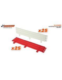 Guardrail type 3 rail (rojo-blanco) -bulk pack-