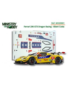Ferrari 296 GT3 Dragon Racing - Albert Costa