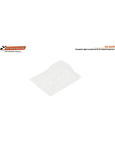 Interior en Lexan para B. M-Hybrid Hypercar 1/32