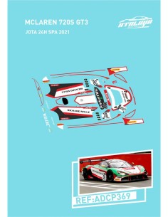 Calcas MCLAREN 720S Jota 24h Spa 2021 Sideways