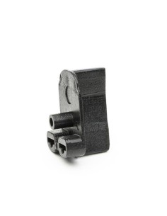 Guia pista de madera p. bajo negra con tornillo