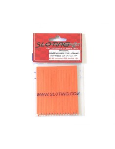 Tiras de espuma NARANJA
