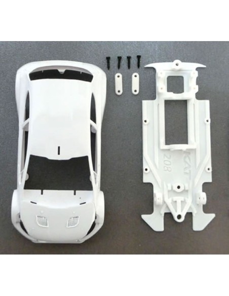 Chasis 208 WRC/WRX lineal compatible Scaleauto