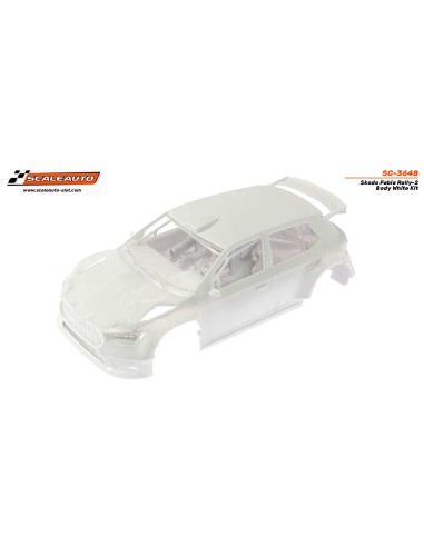 Carroceria Skoda Fabia R2 on Kit Blanca