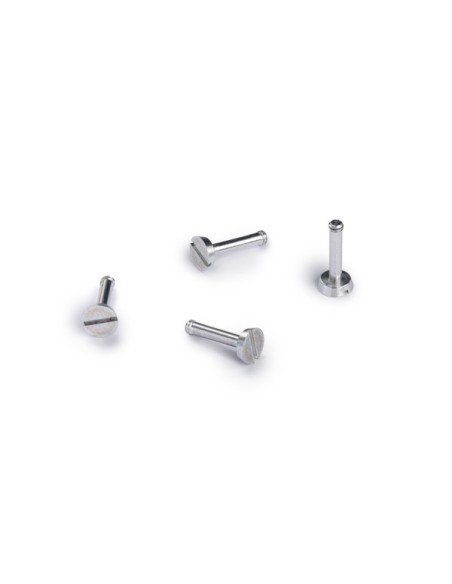 Tornillos métrico ERGAL 2,2x9mm cabeza grande x4
