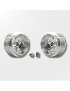 Llantas Aluminio Trasera 15,85x9,5mm | Thunder Slot