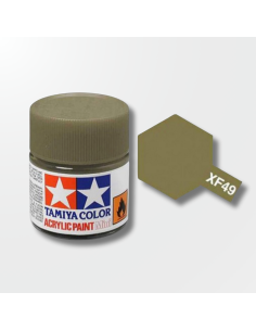 Pintura Acrílica Tamiya XF-49 Khaki 10ml | TA81749