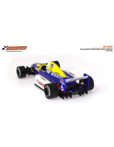 Formula 90-97 Blanco/Azul/Amarillo 1990 Nº6 | Scaleauto
