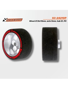 Rueda Procomp3 27.5x13mm Llanta ø21 Eje 3mm SC-2421P