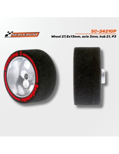 Rueda Procomp3 27.5x13mm Llanta ø21 Eje 3mm SC-2421P