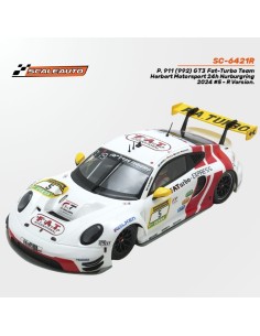 Scaleauto SC-6421R Porsche 911 GT3 Herbert 24h Nürburgring