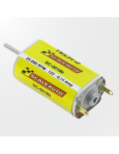 Motor Scaleauto SC-18 Slim Can 25000 RPM | Eje 1,5mm