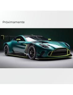 Coche de slot Aston Martin Vantage GT3 Presentation Livery verde AV52901 escala 1:32