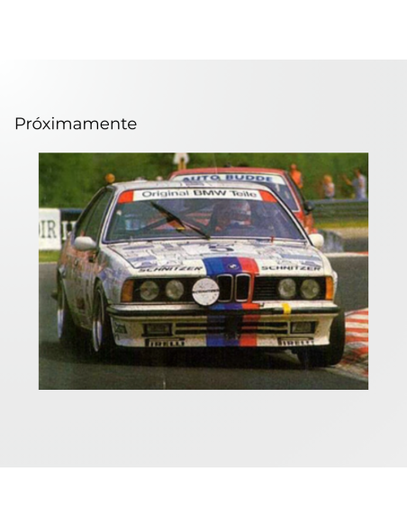 Coche de slot BMW 635 CSi Original BMW Teile Spa 1985 dorsal 5 AV51707.