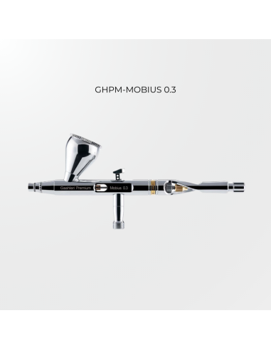 Aerógrafo profesional Gaahleri GHPM-Mobius 0.3mm para modelismo