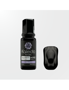 Pintura Kaleido K002 Negro Brillante RapidAir 20ml para aerógrafo.